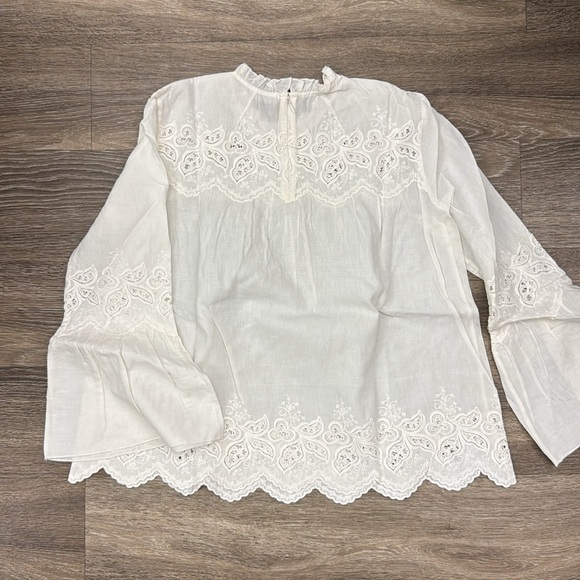 Ulla Johnson white embroidered top - Picture 4 of 4
